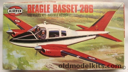 Airfix 1/72 Beagle Basset 206, 02025-5 plastic model kit